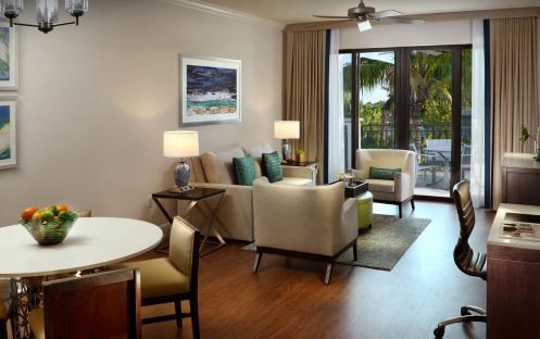 Naples Bay Resort - Two Bedroom Suite  Living room